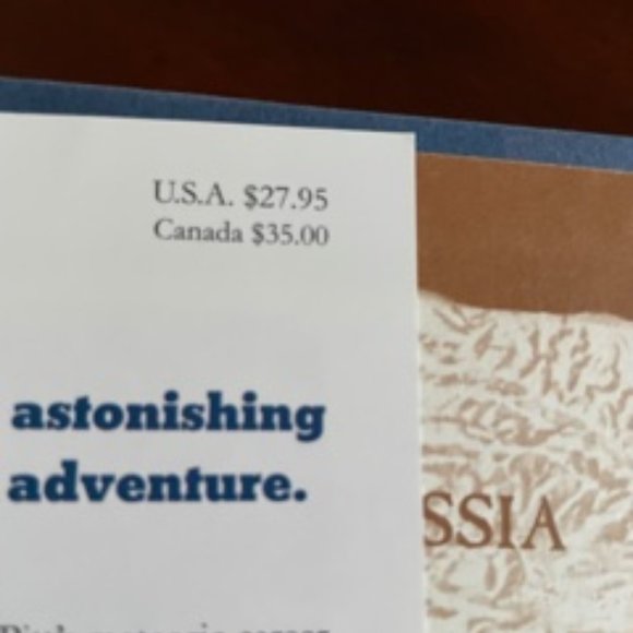 Clive Cussler Novel Treasure of Khan - Picture 2 of 5